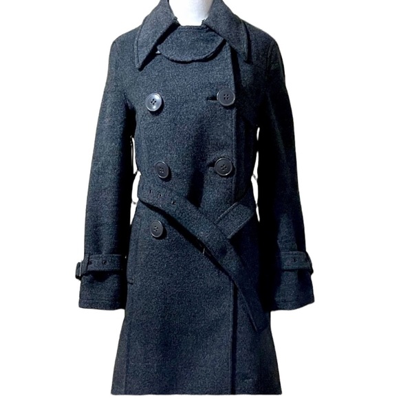 Atelier Noir Women Long Wool Coat XS - Picture 4 of 8